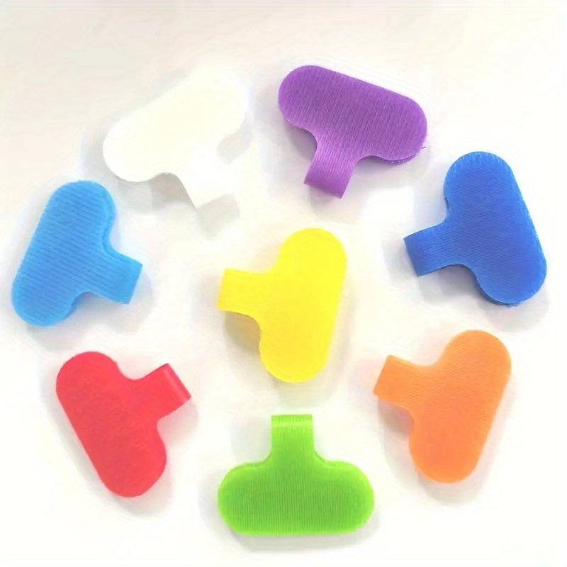20pcs Reusable Cable Labels Set - Write-on, Easy Identification, Durable Polyamide Material, Cable Management and Organizer for Electronics, Computers, and More