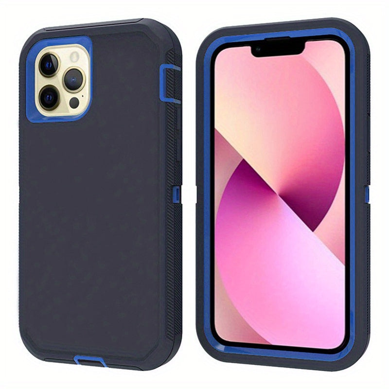 For IPhone 13 Promax Case, Heavy Duty Drop Protection, Full Body Rugged Shockproof Dust Proof 3- Layer Tough Protective Phone Cover For Apple IPhone 13 Pro Max Gift For Birthday/Easter/President's Day/Boy/Girlfriends