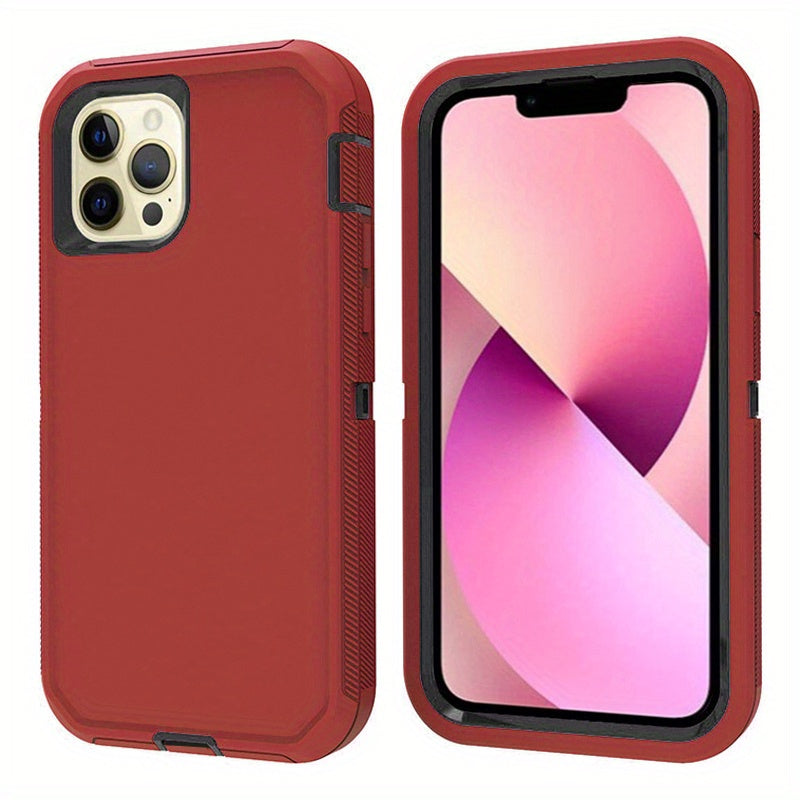 For IPhone 13 Promax Case, Heavy Duty Drop Protection, Full Body Rugged Shockproof Dust Proof 3- Layer Tough Protective Phone Cover For Apple IPhone 13 Pro Max Gift For Birthday/Easter/President's Day/Boy/Girlfriends