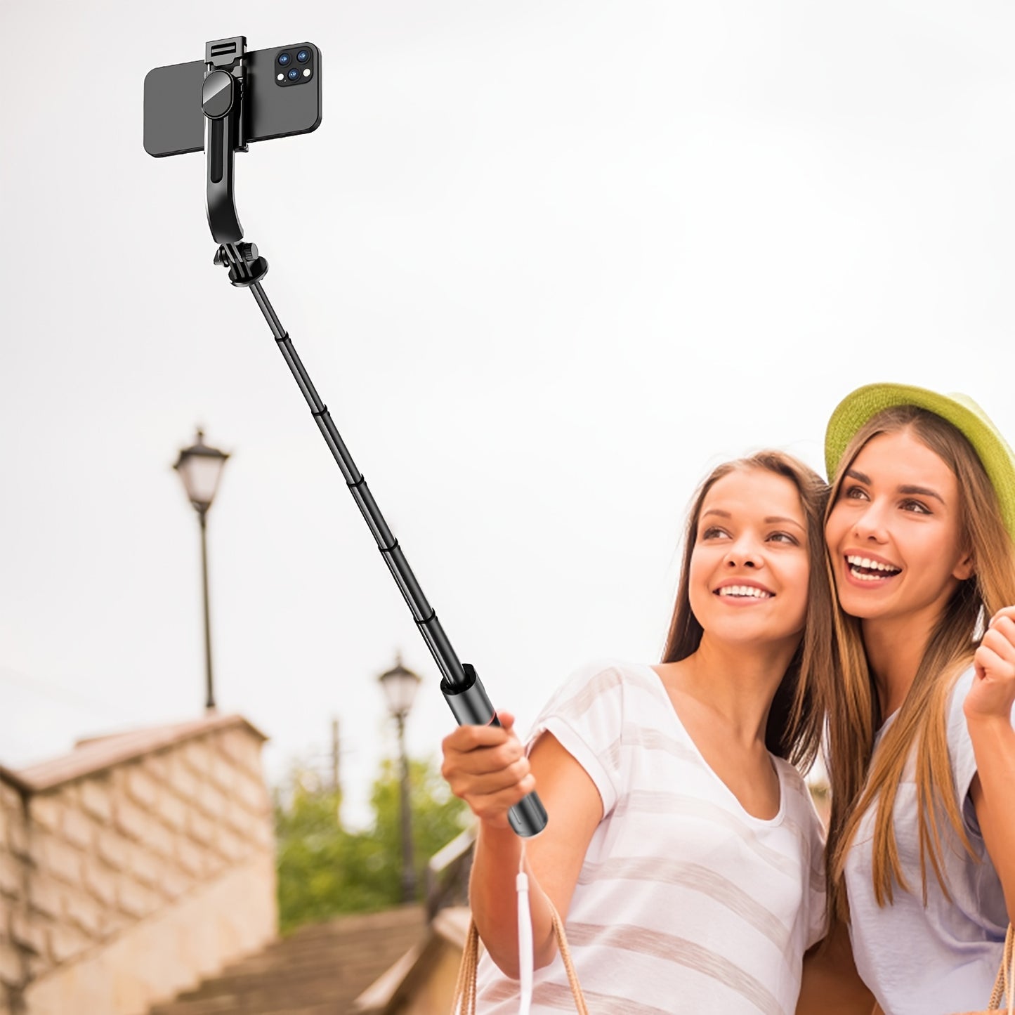 41 Inch Aluminum Alloy Selfie Stick Phone Tripod, Extendable 3 In 1 Selfie Stick With Wireless Remote And Tripod Stand 360 Rotation For IPhone 14/13/12/11 Pro/XS Max/XS/XR/X, Android Smartphone, Portable, Lightweight