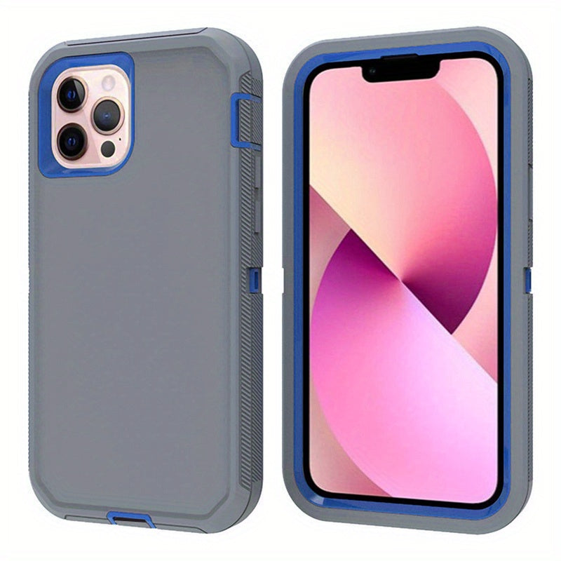 For IPhone 13 Promax Case, Heavy Duty Drop Protection, Full Body Rugged Shockproof Dust Proof 3- Layer Tough Protective Phone Cover For Apple IPhone 13 Pro Max Gift For Birthday/Easter/President's Day/Boy/Girlfriends