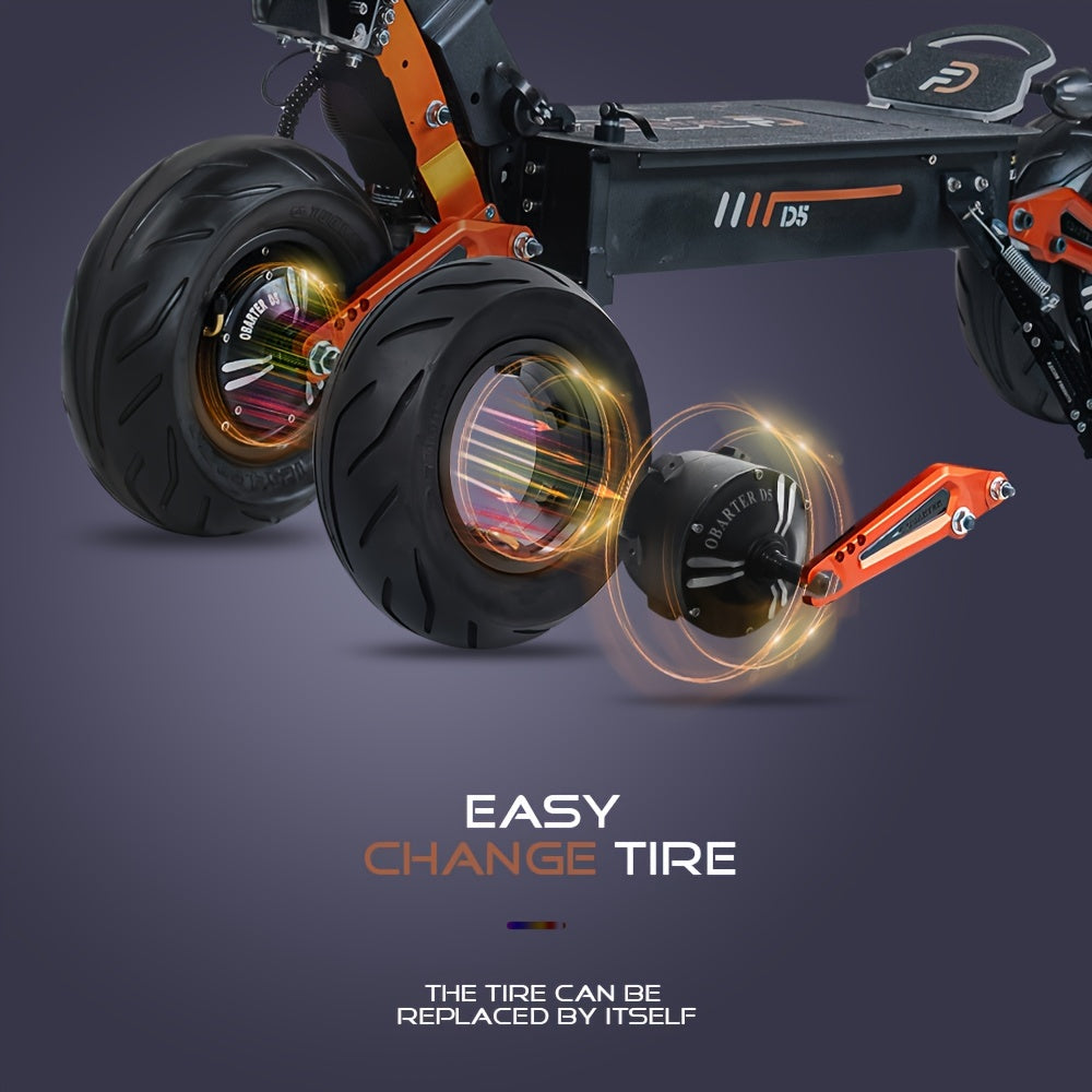Obarter D5 12inch Fat Wheel Dual Motors Electric Scooter