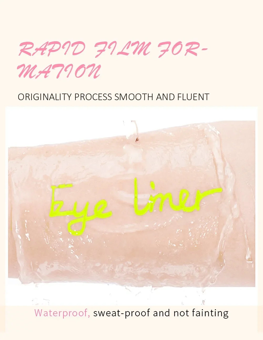 12Colors Liquid Eyeliner Neon Colored Halloween Liner Eyeliner Pen Waterproof UV Blacklight Fluorescent Face Body Paint Makeup