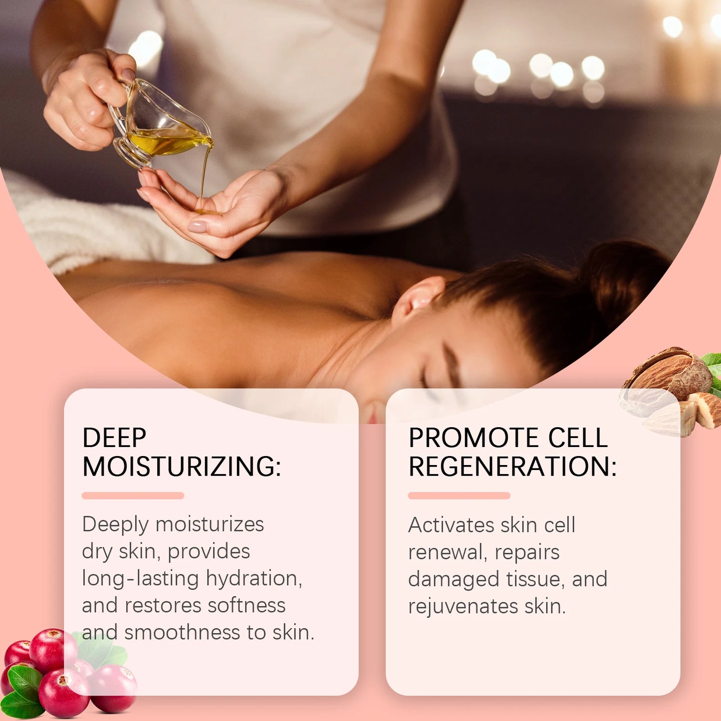 OCEAURA 3.38 OZ Magic Luxury Body Oil Deep Moisturizing Deeply Moisturizes Dry Skin Winter and Autumn Body Nourishing Oil