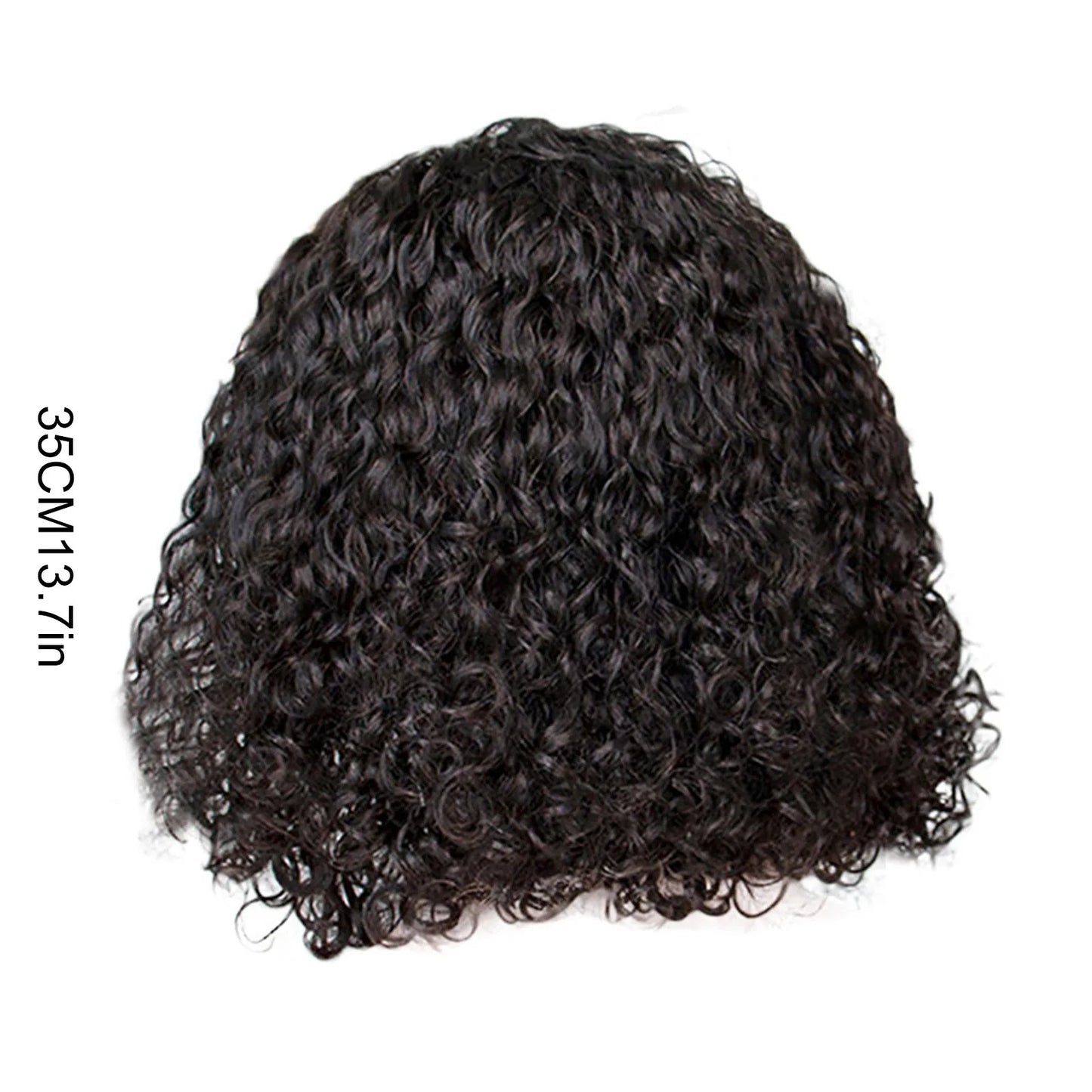 Wig Women'S Curly Shaggy Face Fixing False Head Cover Fashion Wig Brief Paragraph Wig party supplies gift for guest