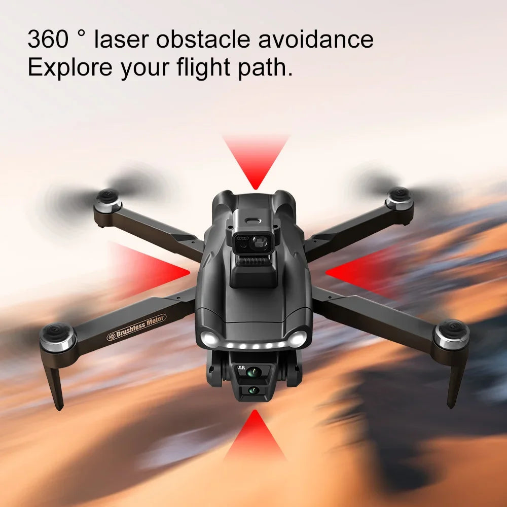 Original V198GPS Drone ESC 8K Profesional Brushless Laser obstacle avoidance Aerial Optical Foldable Quadcopter Mini Dron New
