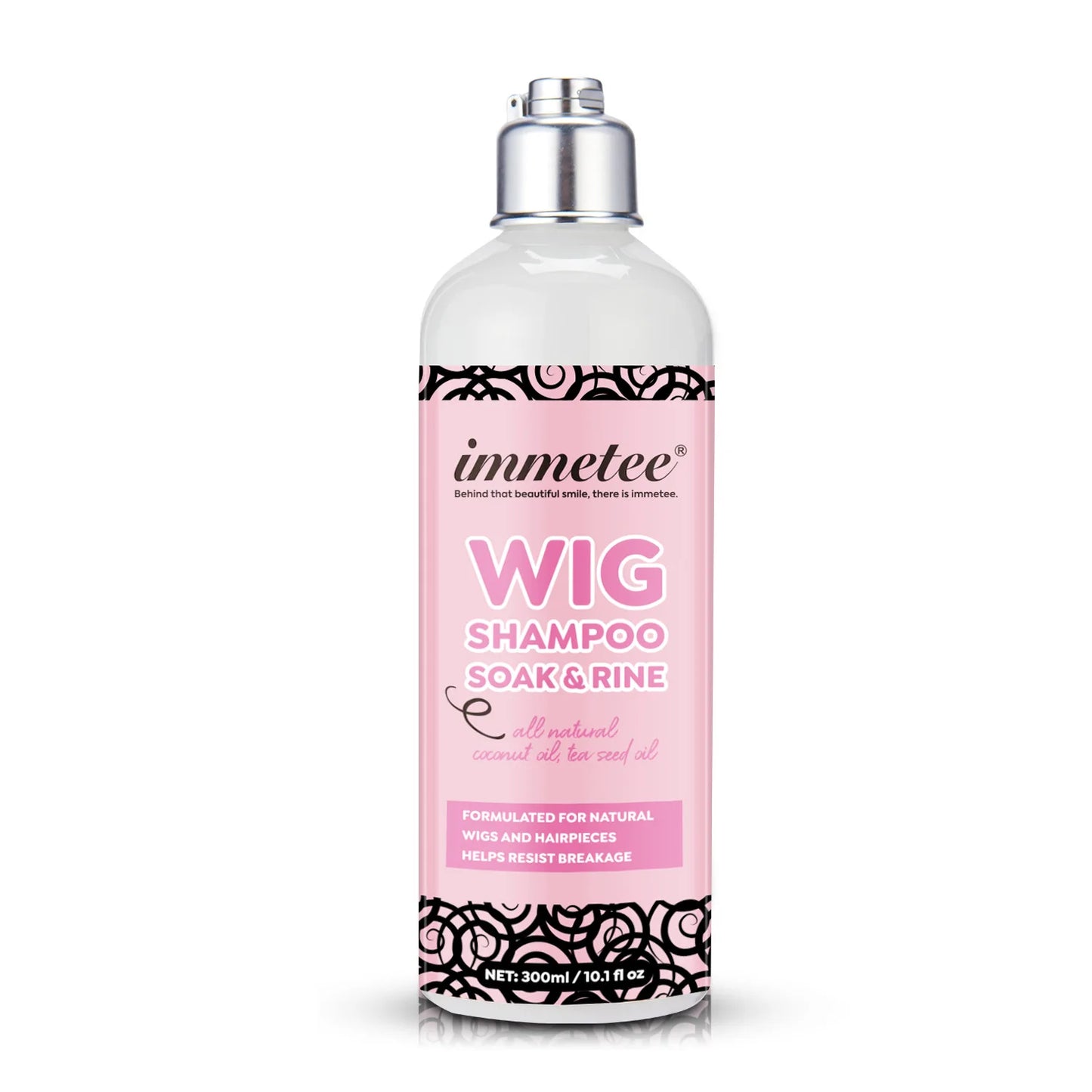 Wig Shampoo Professional Wig Solution for Human and Synthetic Hair Wig Braided Hair Pieces To Clean, Restore and Nourish Hair