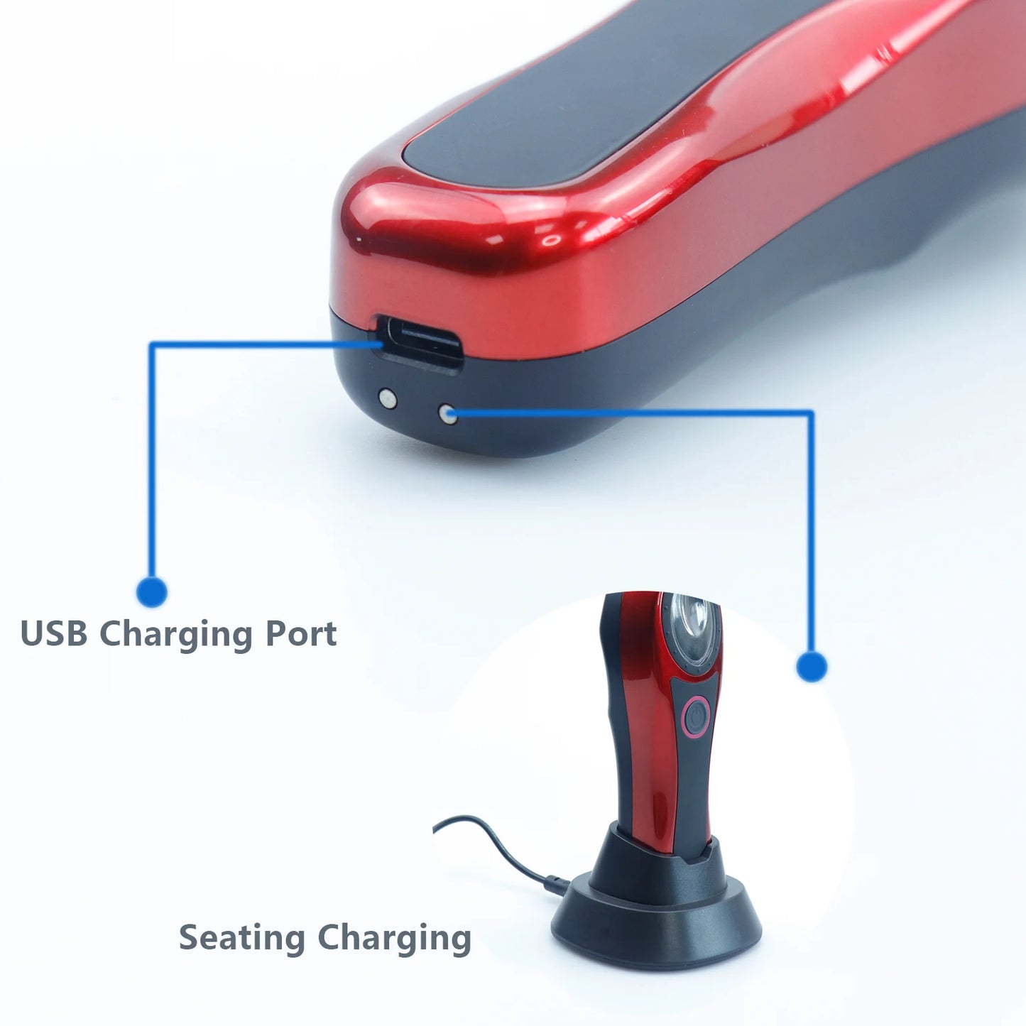 HClippers Barber Hair Trimmer Professional Men's Electric Hair Clipper with DLC Coating Blade for Hair Styling Trimmering HC231S