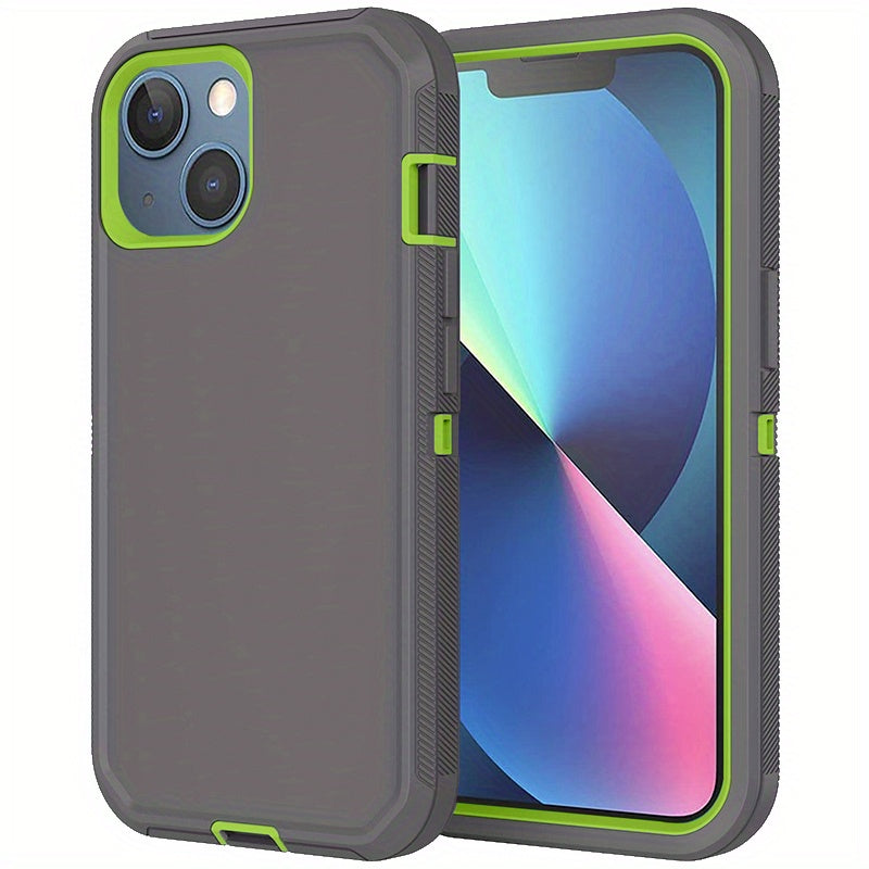 For IPhone 14 Case, Heavy Duty Drop Protection, Full Body Rugged Shockproof Dust Proof 3- Layer Tough Protective Phone Cover For Apple IPhone 14 Gift For Birthday/Easter/President's Day/Boy/Girlfriends