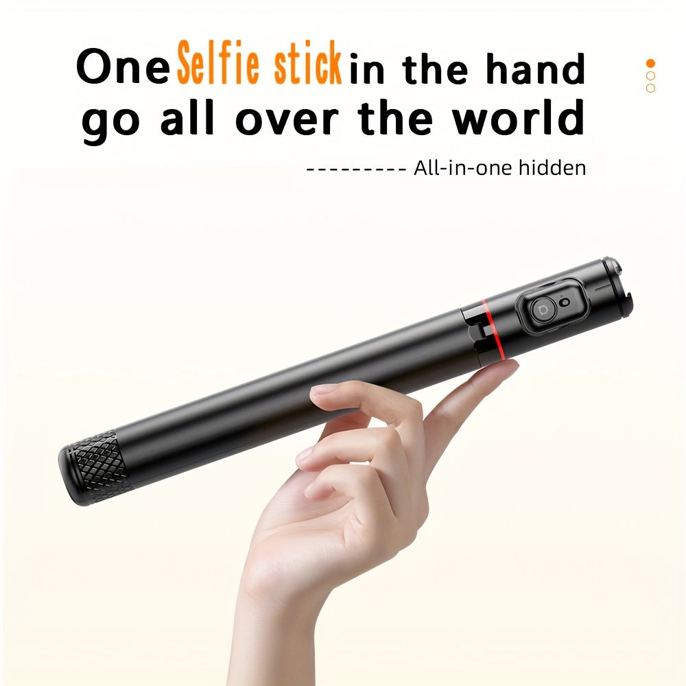 HKXYK 72" Selfie Stick, Aluminum Alloy Telescopic Stick, All-in-one Selfie Stick, Sturdy Tripod, Portable, Lightweight, Expandable, Compatible For IOS, And Various Android Phones, Is A Good Helper Video Recording, Vlogging, l