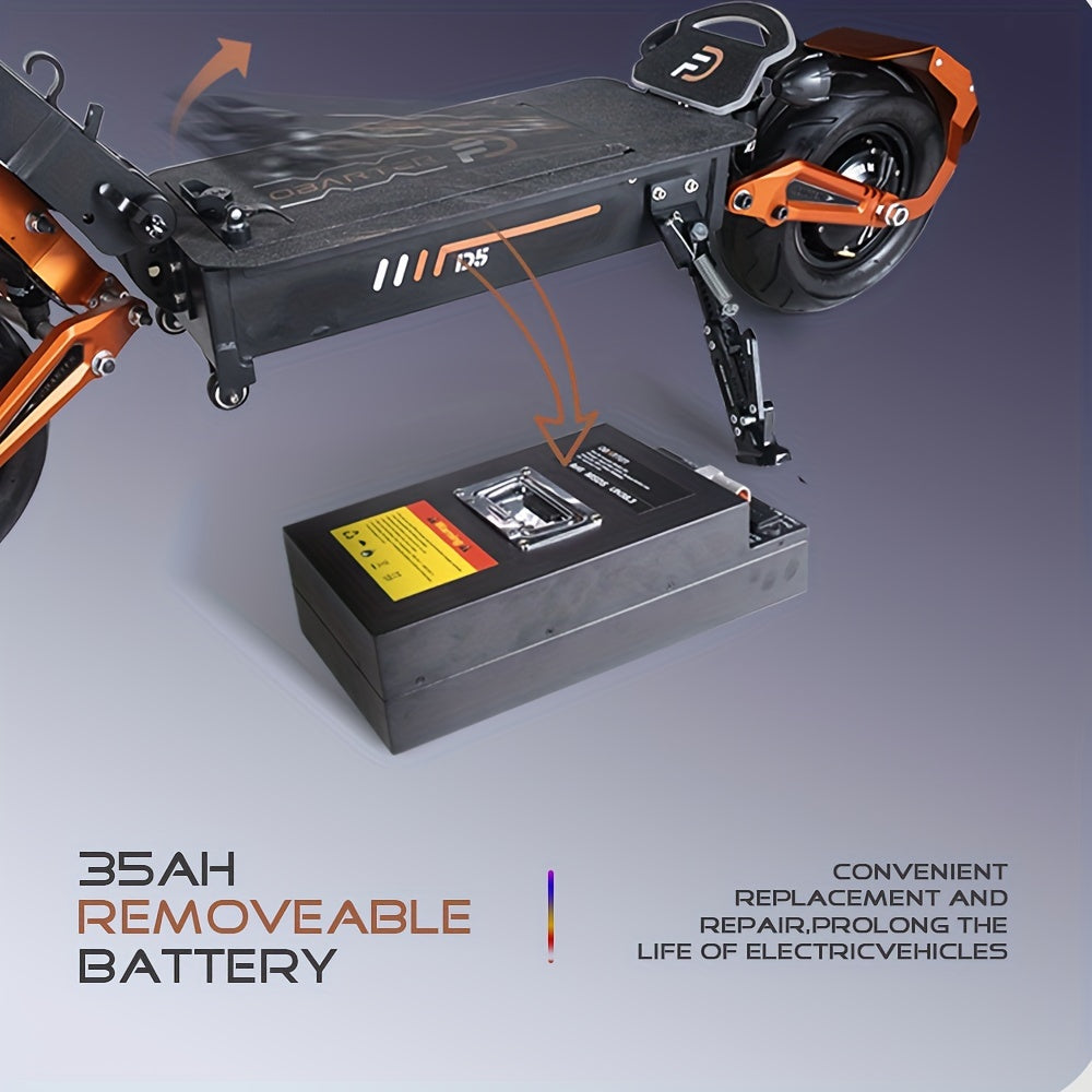 Obarter D5 12inch Fat Wheel Dual Motors Electric Scooter