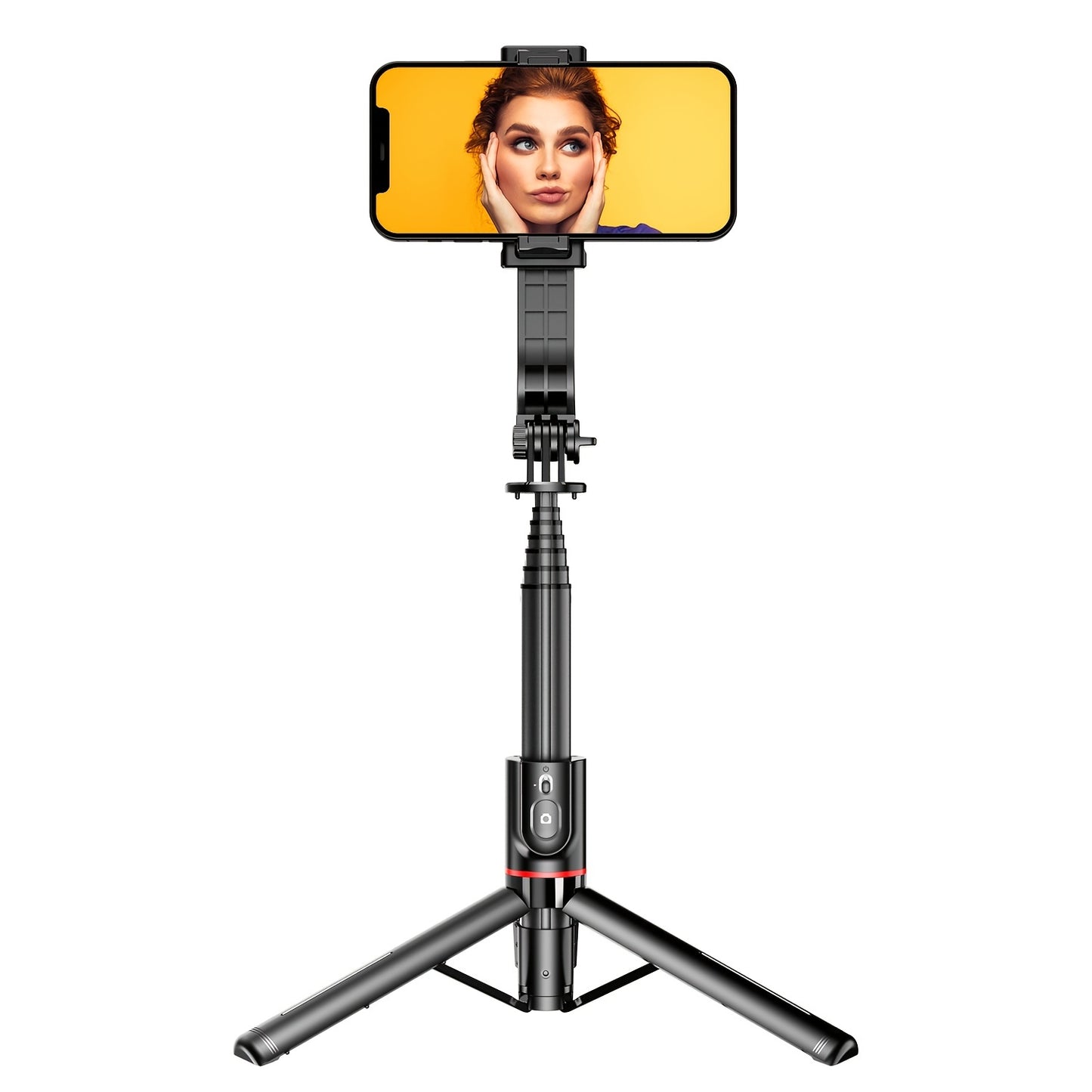 41 Inch Aluminum Alloy Selfie Stick Phone Tripod, Extendable 3 In 1 Selfie Stick With Wireless Remote And Tripod Stand 360 Rotation For IPhone 14/13/12/11 Pro/XS Max/XS/XR/X, Android Smartphone, Portable, Lightweight
