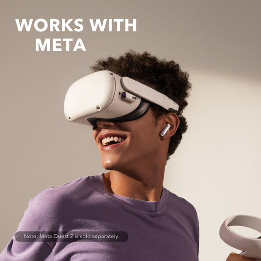 Refurbished--Anker soundcore VR P10 Wireless Gaming Earbuds, Authorized Meta/ for Oculus Quest 2 Accessories, 30ms Low Latency, Dual Connection, Bluetooth, 2.4GHz Wireless, USB-C Dongle, for PS5, for Switch Compatible