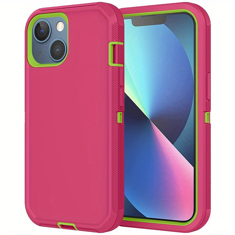 For IPhone 14 Case, Heavy Duty Drop Protection, Full Body Rugged Shockproof Dust Proof 3- Layer Tough Protective Phone Cover For Apple IPhone 14 Gift For Birthday/Easter/President's Day/Boy/Girlfriends