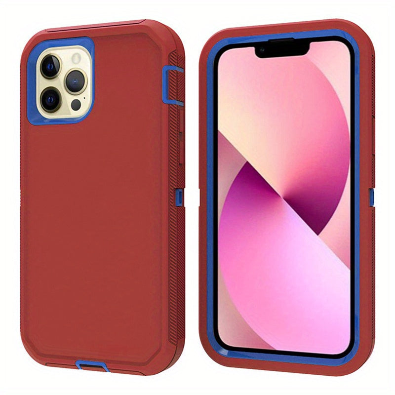 For IPhone 13 Promax Case, Heavy Duty Drop Protection, Full Body Rugged Shockproof Dust Proof 3- Layer Tough Protective Phone Cover For Apple IPhone 13 Pro Max Gift For Birthday/Easter/President's Day/Boy/Girlfriends