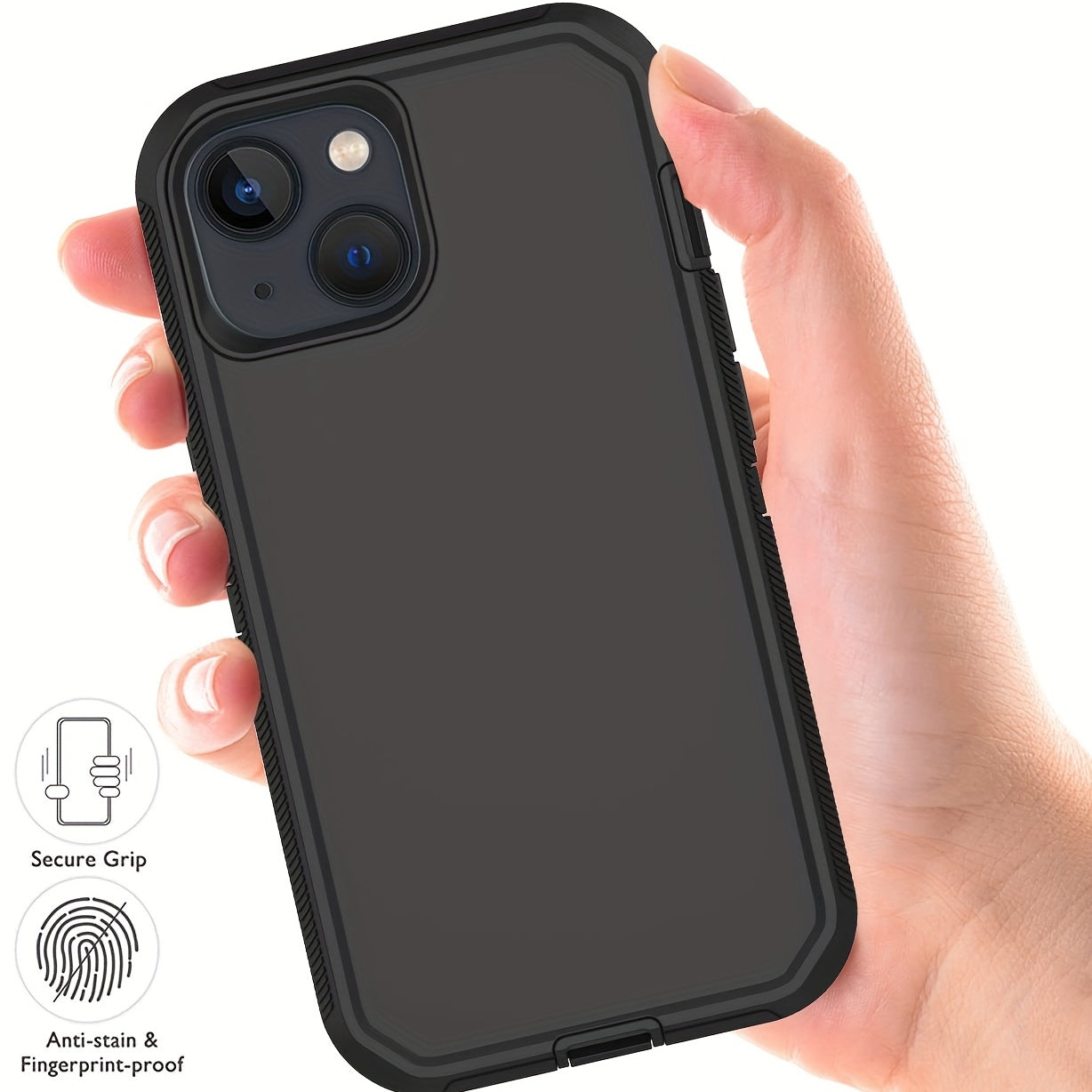 For IPhone 14 Case, Heavy Duty Drop Protection, Full Body Rugged Shockproof Dust Proof 3- Layer Tough Protective Phone Cover For Apple IPhone 14 Gift For Birthday/Easter/President's Day/Boy/Girlfriends