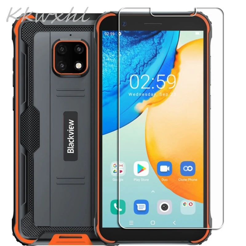 3PCS Tempered Glass For Blackview BV6600 A80s A70 A80 Plus BV4900 BV9700 BV9100 BV7000 BV9000 BV8000 Pro Protective Screen Film