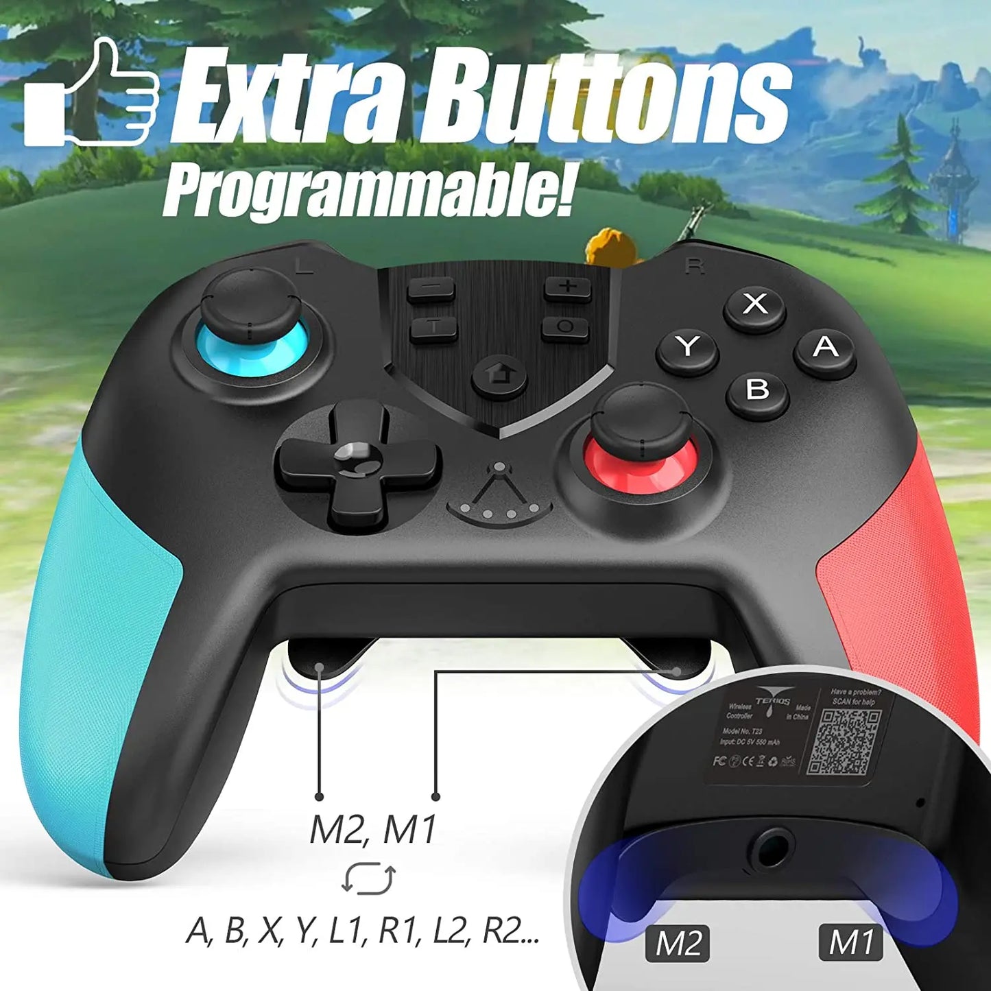 Wireless Game Controller For Nintendo Switch Controller Bluetooth Gamepad For NS Switch Controller Bluetooth Joystick With NFC