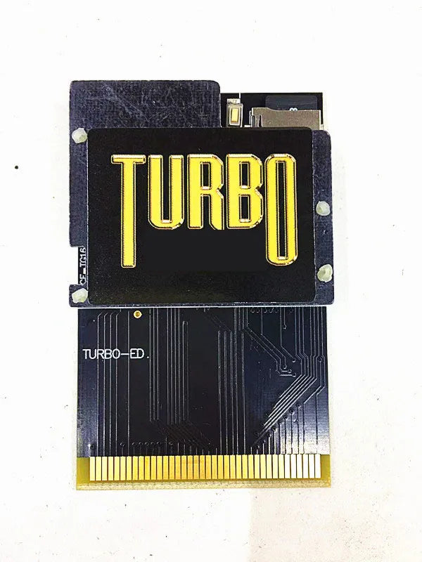 Black Gold Edition PCE PC engine console game card TURBO 600 IN 1 OR RGBS Card Video Booster RGBS Signal Output Audio Output