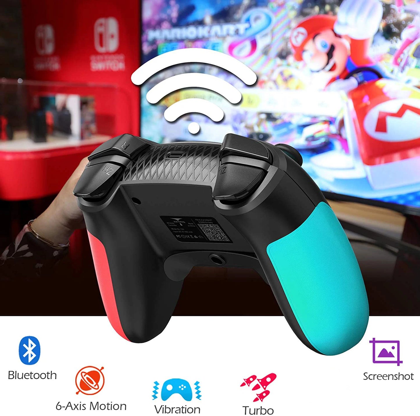 Wireless Game Controller For Nintendo Switch Controller Bluetooth Gamepad For NS Switch Controller Bluetooth Joystick With NFC