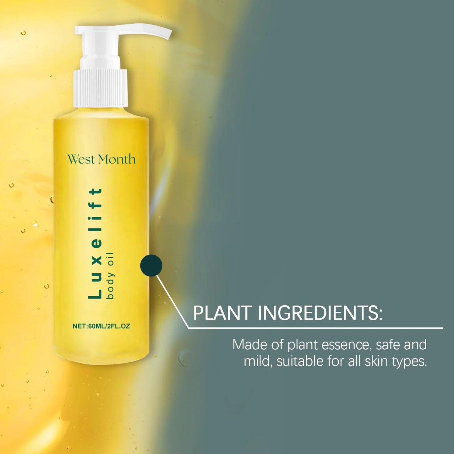 Repairing Body Oil Deeply Moisturizing Lifting Fade Fade Lines Lighten Skin Tone Relieve Dryness Smooth Nourishing Body Care Oil