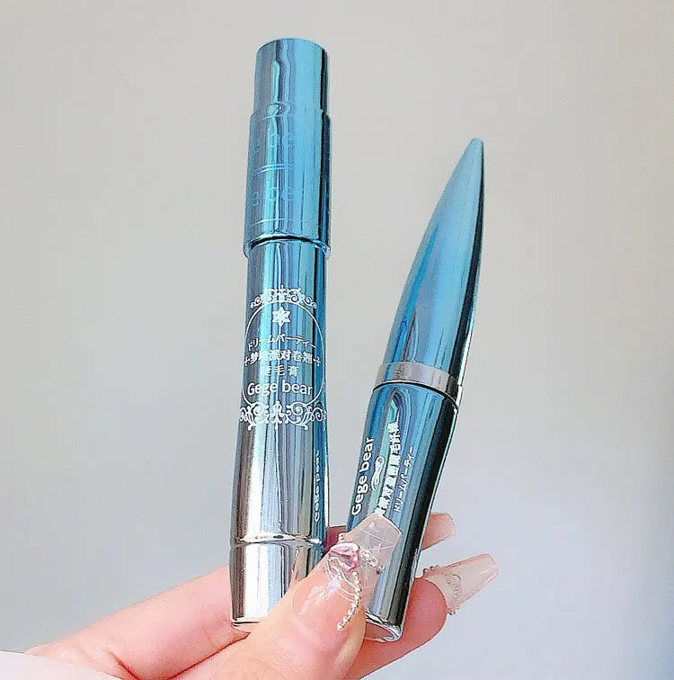 Fiber base mascara case is waterproof, thin and long, not easy to smudging and lengthening Long natural curling