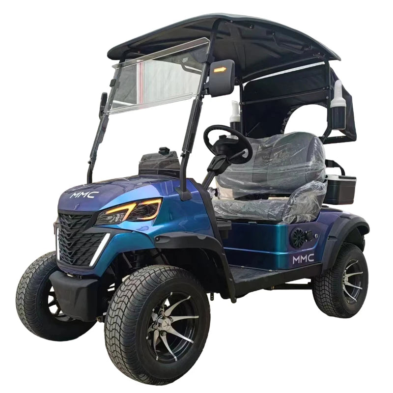 Brand New 4 Wheel Utility Vehicle 2 4 6 Seater 48/60/72V Electric Scooter Club Car Off Road Golf Cart With Rear Cargo Box