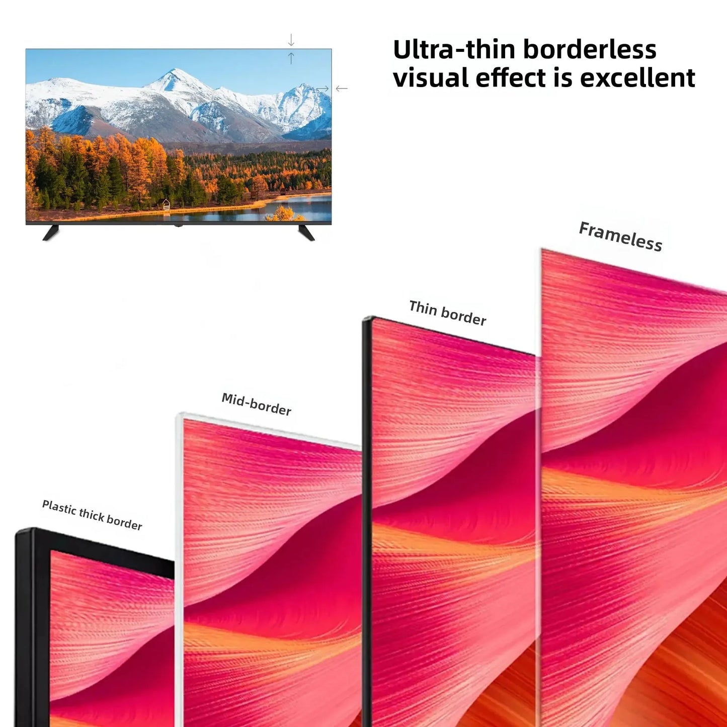 75 inch 4K high definition LCD TV 98 inch QLED Dot TV Smart Network Smart TV