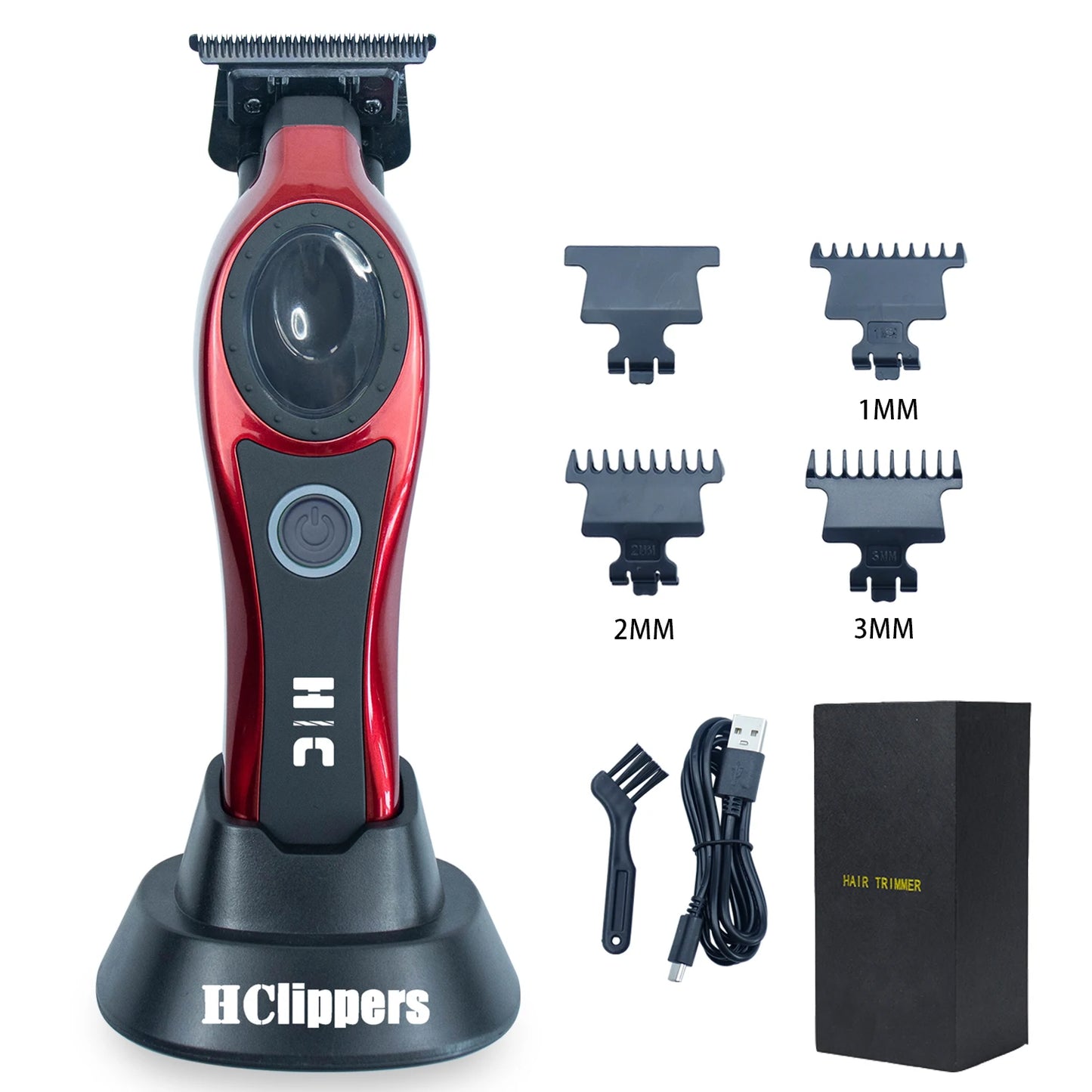 HClippers Barber Hair Trimmer Professional Men's Electric Hair Clipper with DLC Coating Blade for Hair Styling Trimmering HC231S