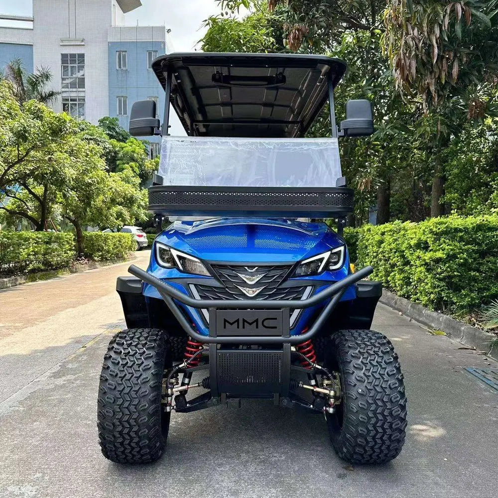 Brand New 4 Wheel Utility Vehicle 2 4 6 Seater 48/60/72V Electric Scooter Club Car Off Road Golf Cart With Rear Cargo Box