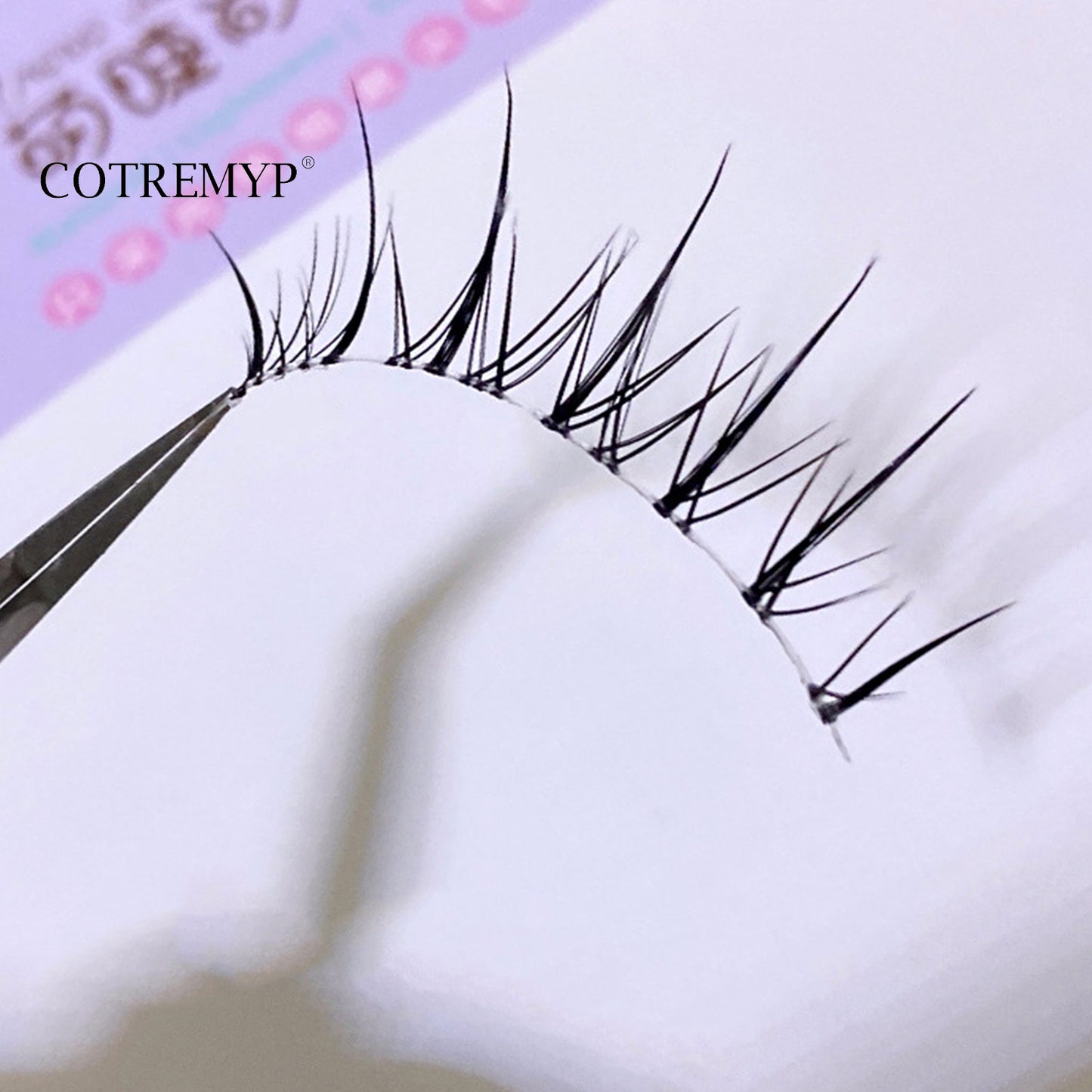 lashes strips natrual eyelashes extensions DIY Grafting Clusters Lengthening Wispy Curly Eyelashes for Eyes Beauty Lovers Girls