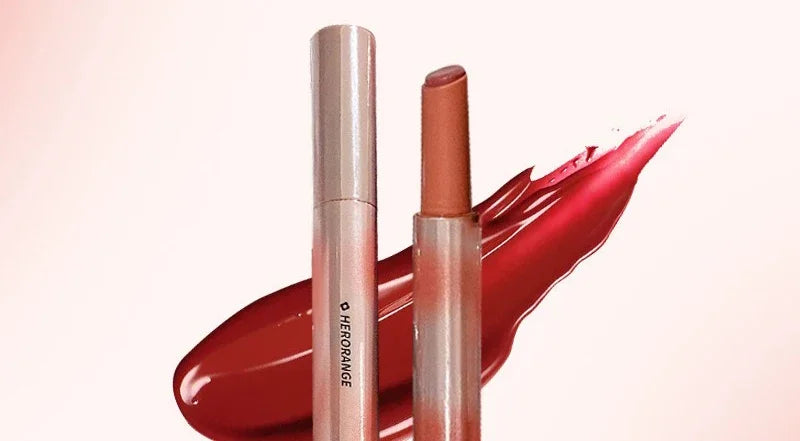 Strawberry Jelly Lipsticks Moisturizing Water Gloss Lip Stick Tint Mirror Clear Lip Gloss Non-Sticky Lips Makeup Korean Cosmetic