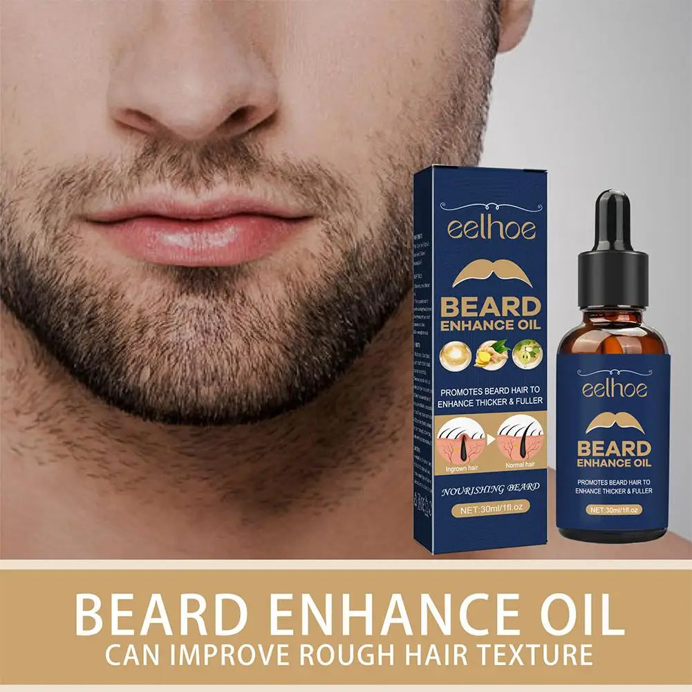 30ml Beard Care Oil For Men Beard Growth Grooming  Soften Strengthen Styling Beard Oil Thicker Nourish Beard Serum Beard Care