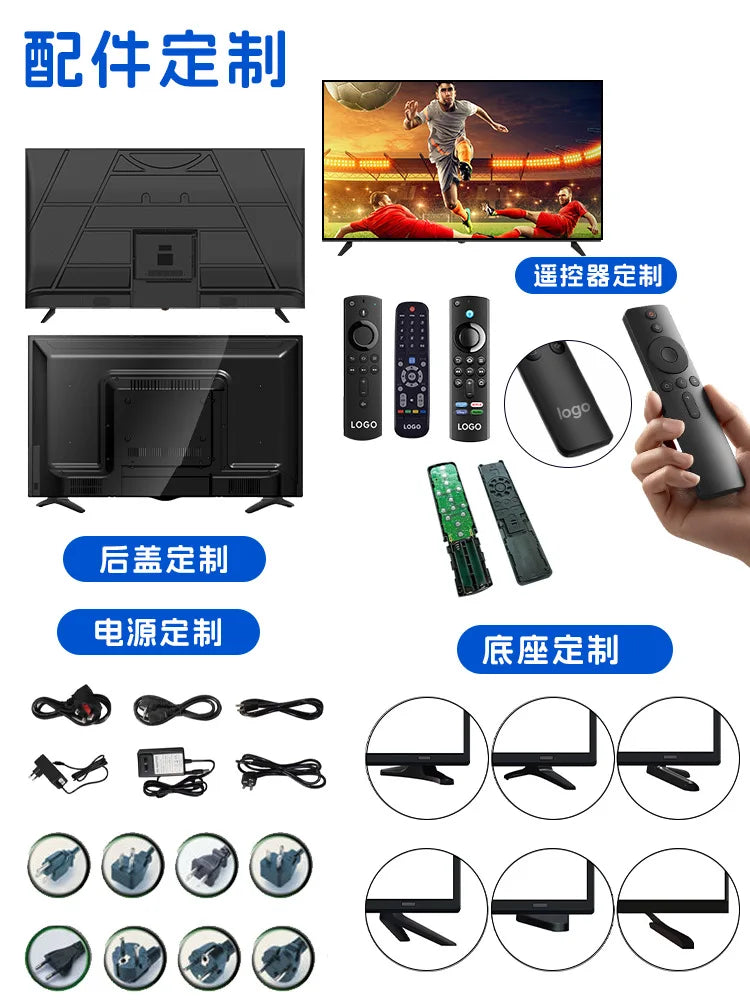 75 inch 4K high definition LCD TV 98 inch QLED Dot TV Smart Network Smart TV