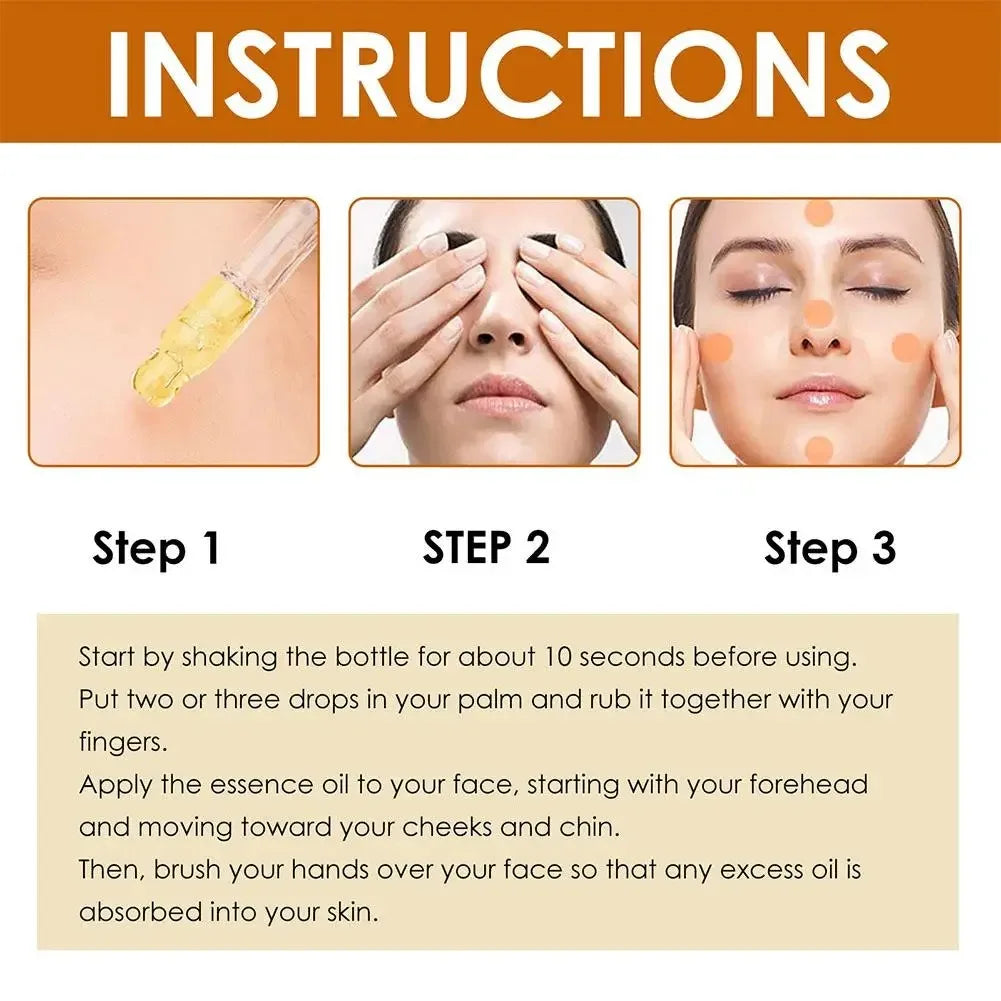 Collagen Face Serum Smoothing Wrinkle Moisturing Tightening Nourishing Hydrating Elasticity Brightening Face Skin Care Product