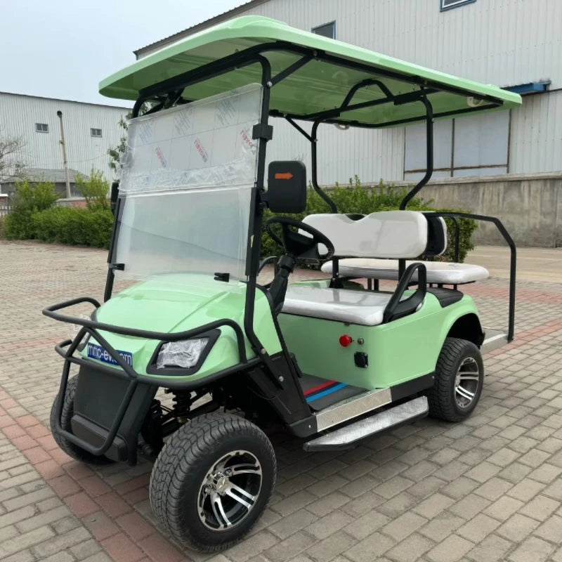 Brand New 4 Wheel Utility Vehicle 2 4 6 Seater 48/60/72V Electric Scooter Club Car Off Road Golf Cart With Rear Cargo Box