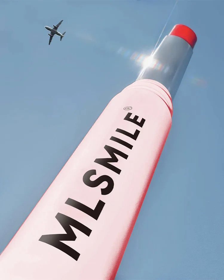 MLSMILE 6 Color Tube Lipstick natural long-lasting moisturizing moisturizing smooth gloss white and easy color lipstick