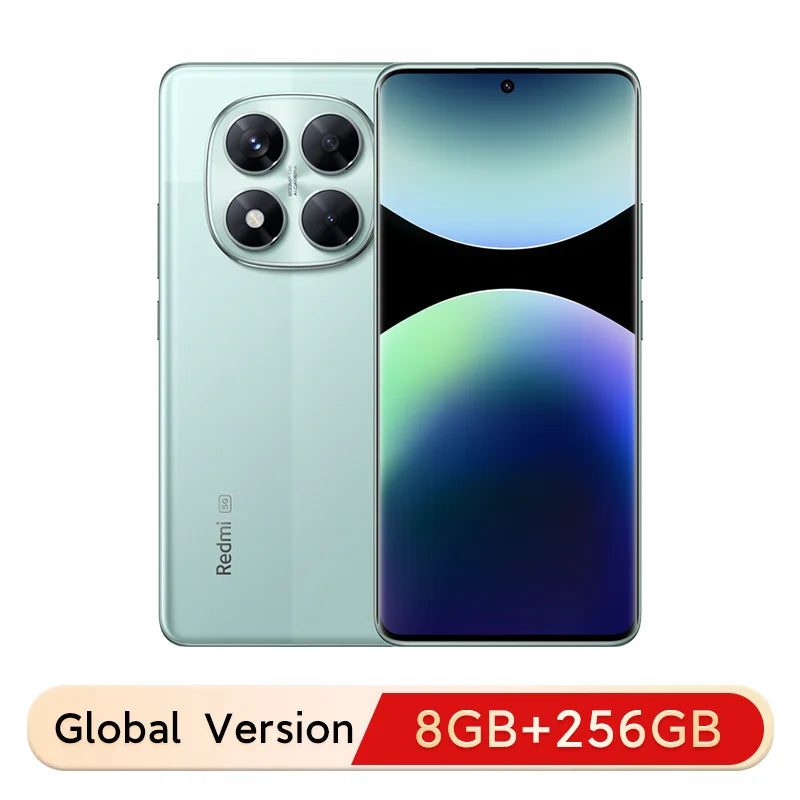 World Premiere Redmi Note 14 Pro 5G Global Version Smartphone Dimensity 7300-Ultra NFC 200MP Camera 1.5K 120Hz AMOLED Display