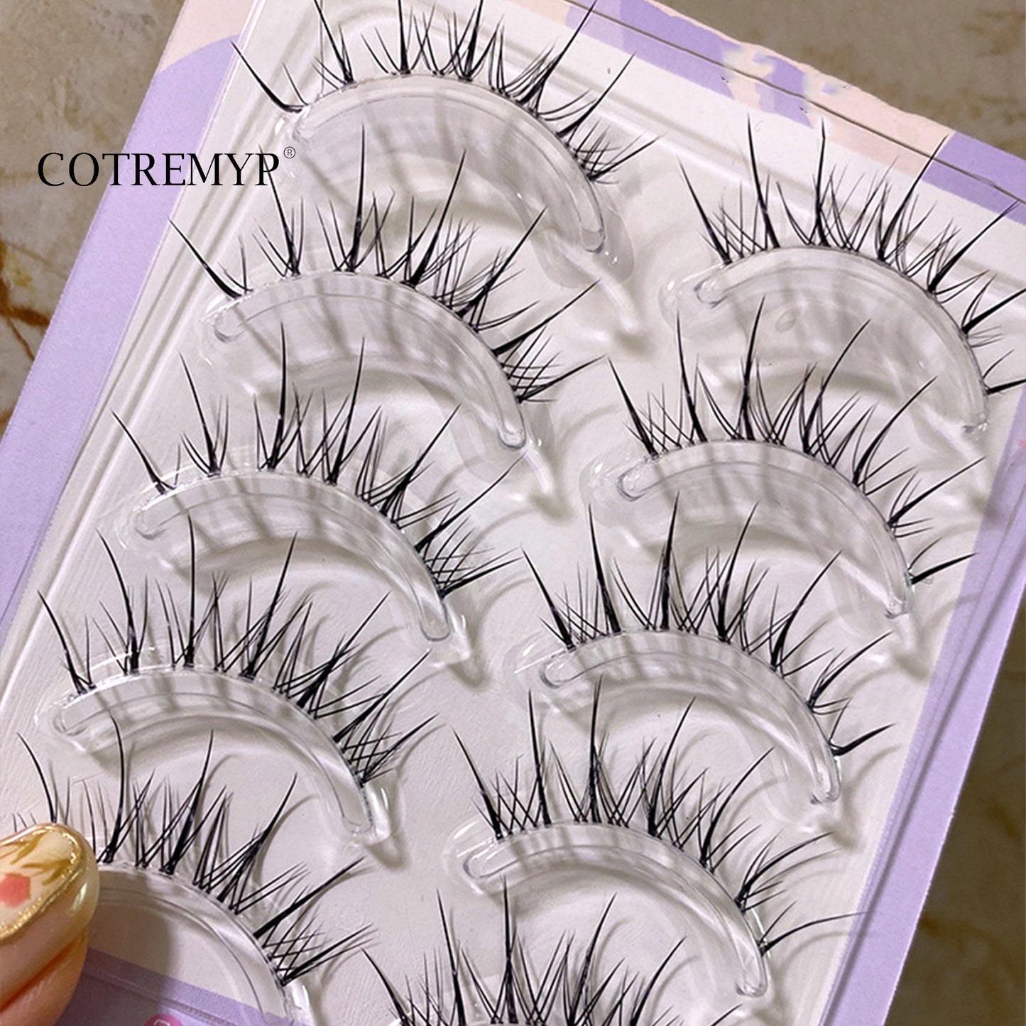 lashes strips natrual eyelashes extensions DIY Grafting Clusters Lengthening Wispy Curly Eyelashes for Eyes Beauty Lovers Girls