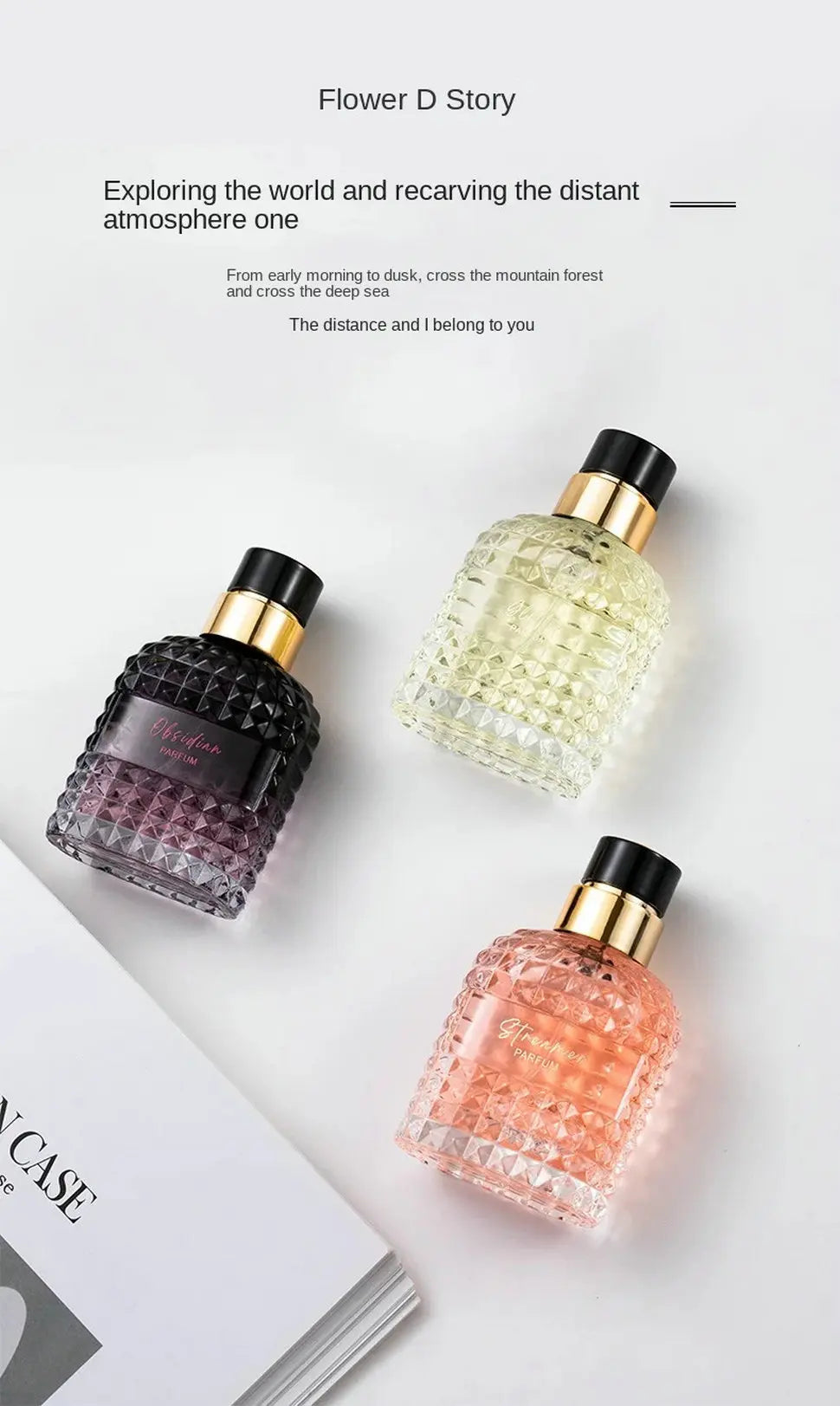 Lasting Fragrance Women Perfume Floral Scent Pheromone Eau De Parfum Cologne Men Profumo Uomo 100ml Perfumes Mujer Originales