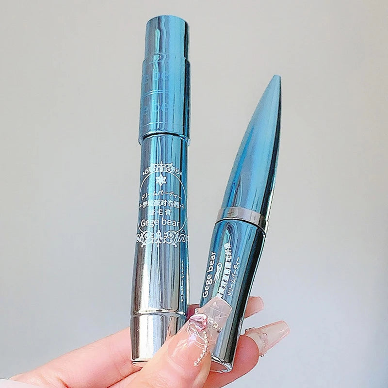 Fiber base mascara case is waterproof, thin and long, not easy to smudging and lengthening Long natural curling