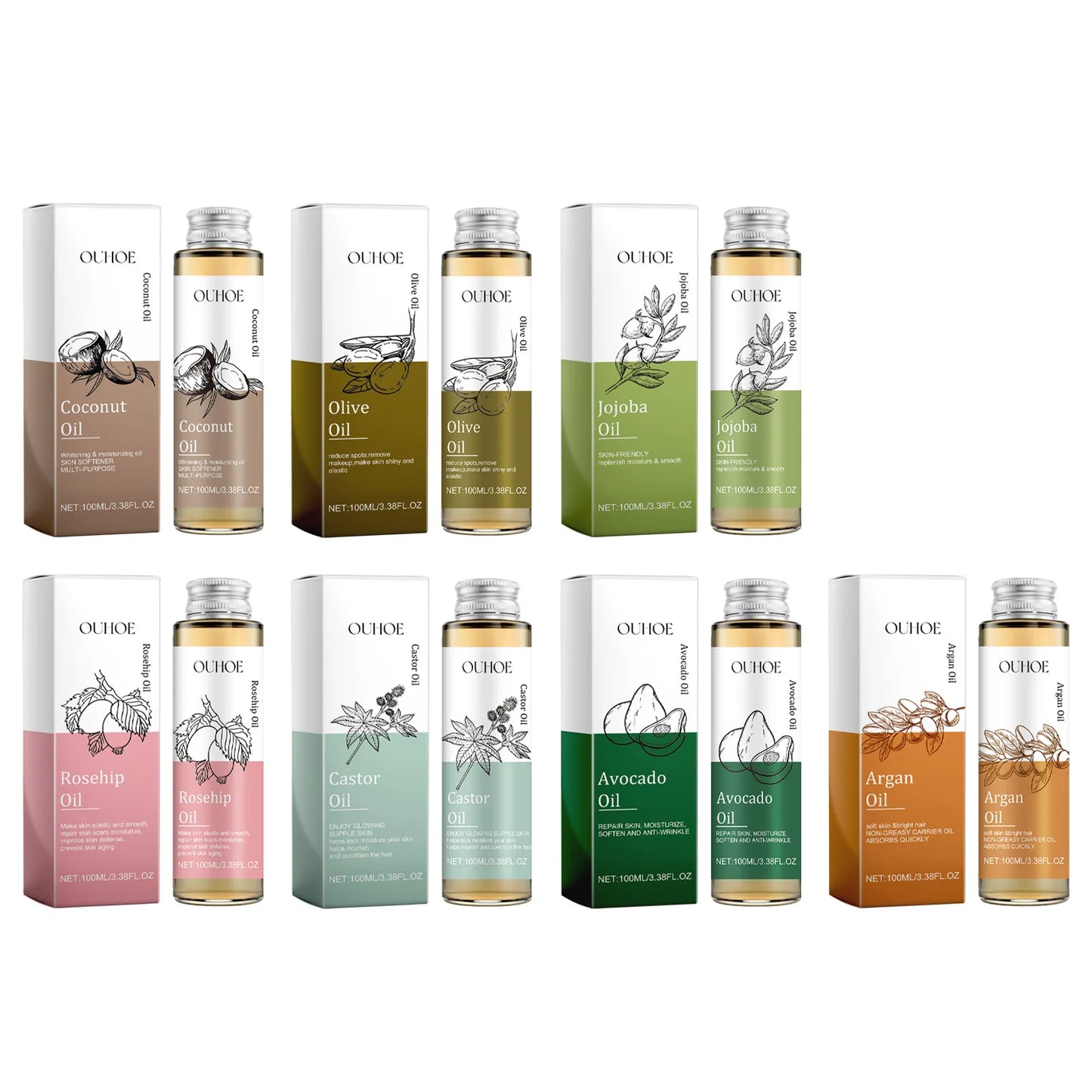 Body Massage Oil Anti Aging Dark Spots Whitening Hydrating Nail Hair Face Repair Relaxing Humidifier Diffuser Skincare Product