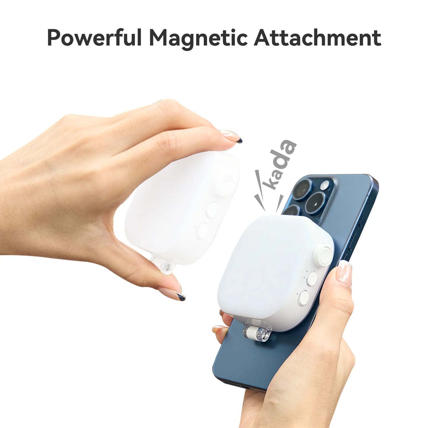 TELESIN Selfie Light Photography Lamp For IPhone IPad Mobile Phone Laptop Photo Clip Colorful Magnetic Fill Light 60 LED