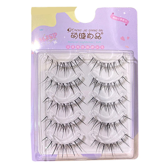 lashes strips natrual eyelashes extensions DIY Grafting Clusters Lengthening Wispy Curly Eyelashes for Eyes Beauty Lovers Girls
