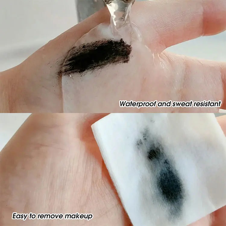 Fiber base mascara case is waterproof, thin and long, not easy to smudging and lengthening Long natural curling