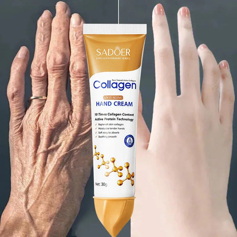 Lasting Moisturizing Bone Collagen Hand Cream Long Term Nourishing Pomegranate Hand Cream Korean Skin Care Handcare Products