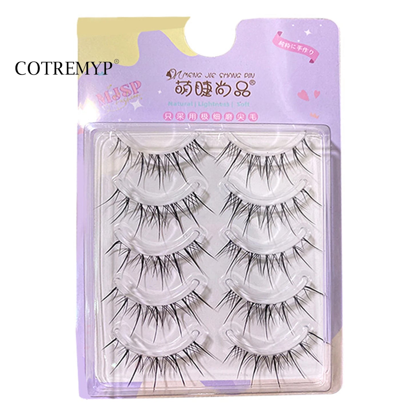 lashes strips natrual eyelashes extensions DIY Grafting Clusters Lengthening Wispy Curly Eyelashes for Eyes Beauty Lovers Girls