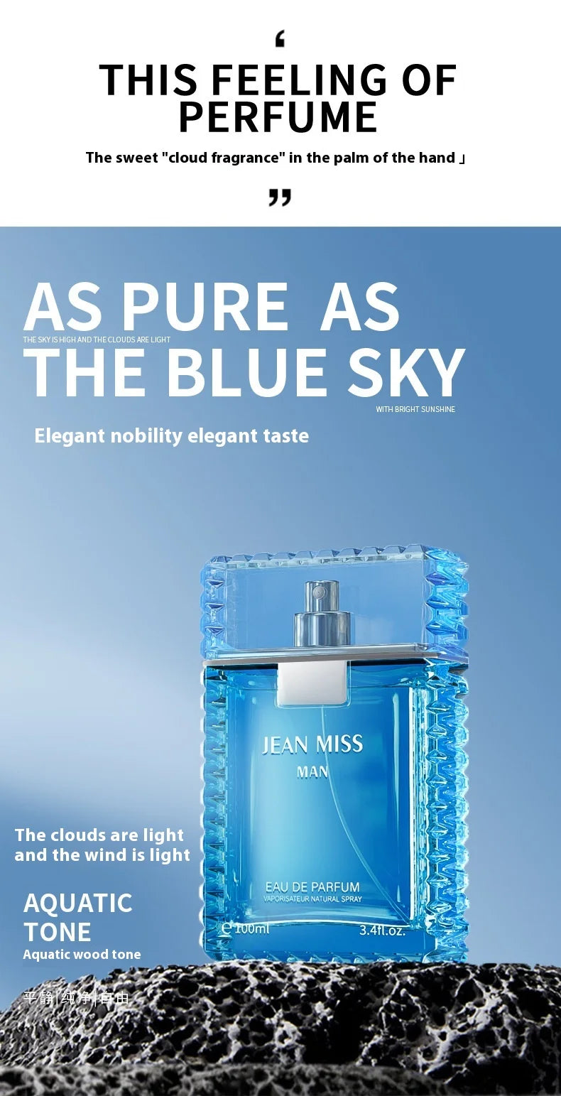 Brand Perfume Sandalwood Men Perfume Spray Flirting Pheromone Long Lasting Light Fragrance Floral Vibrant Attract Romance