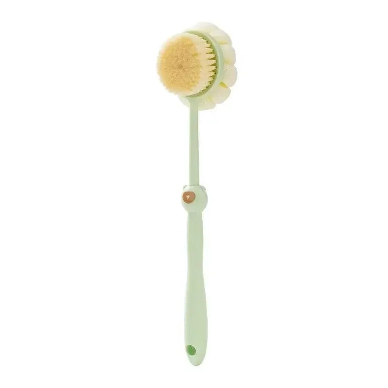 Bath Brush Back Body Bath Shower Sponge Scrubber Brushes With Handle Exfoliating Scrub Skin Massager Exfoliation Bathroom Brush