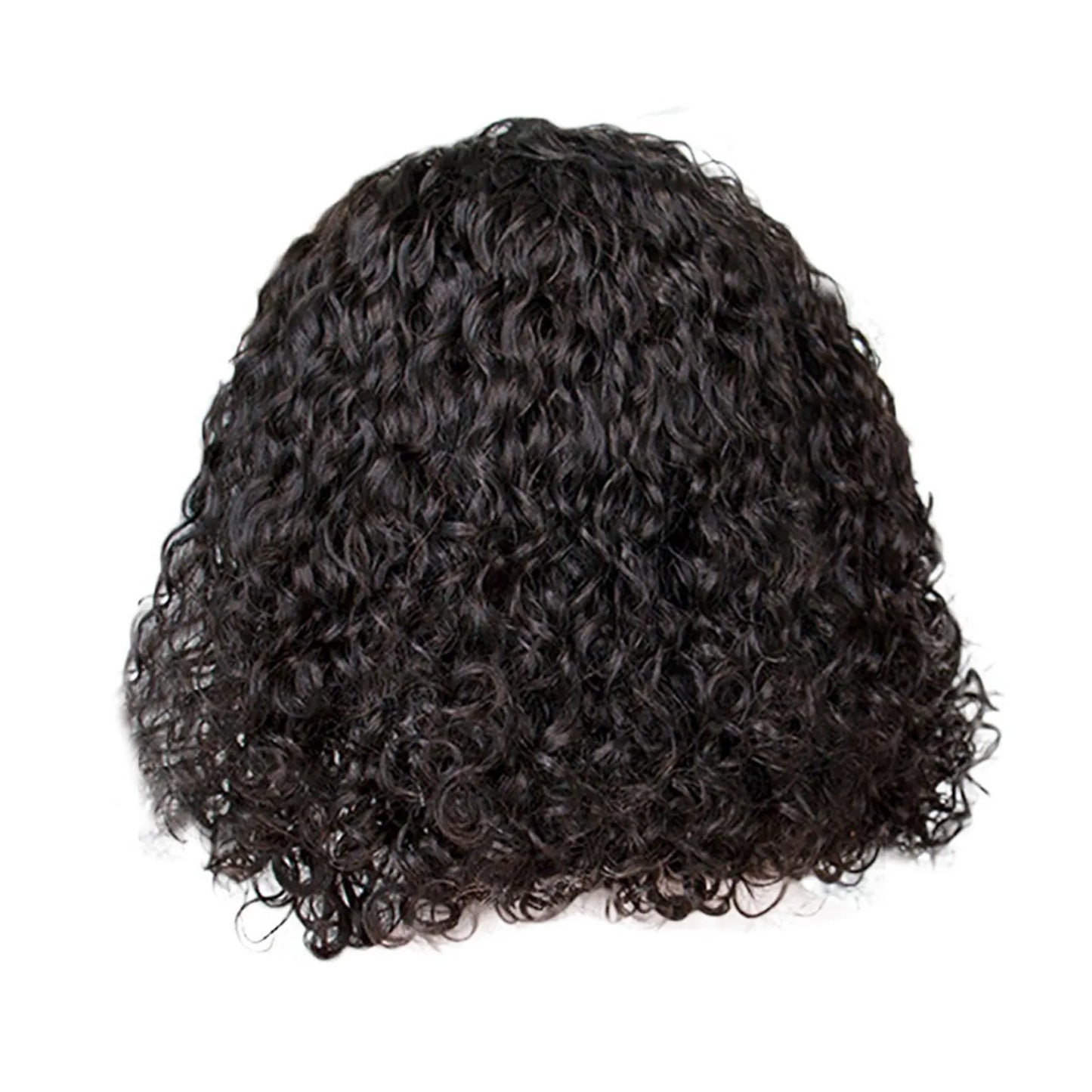 Wig Women'S  Curly Shaggy Face Fixing False Head Cover  Fashion Wig Brief Paragraph Wig party supplies gift for guest